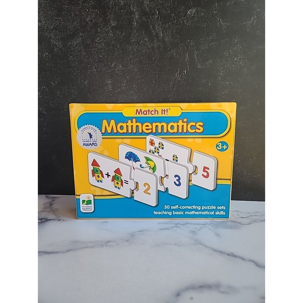 Match It Mathematics Puzzle Set by The Learning Journey 30 Self Correcting Sets